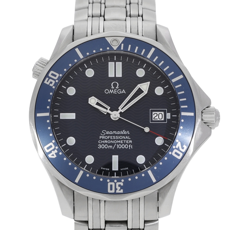 Omega Automatikuhr Seamaster Blau