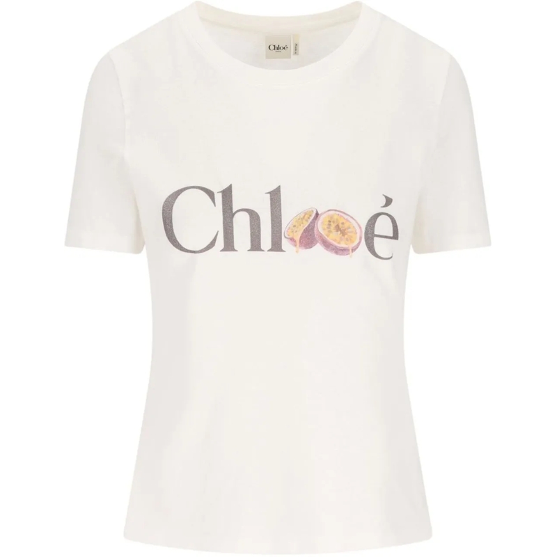 Chloé T-Shirt T-Shirts And Polos White weiß