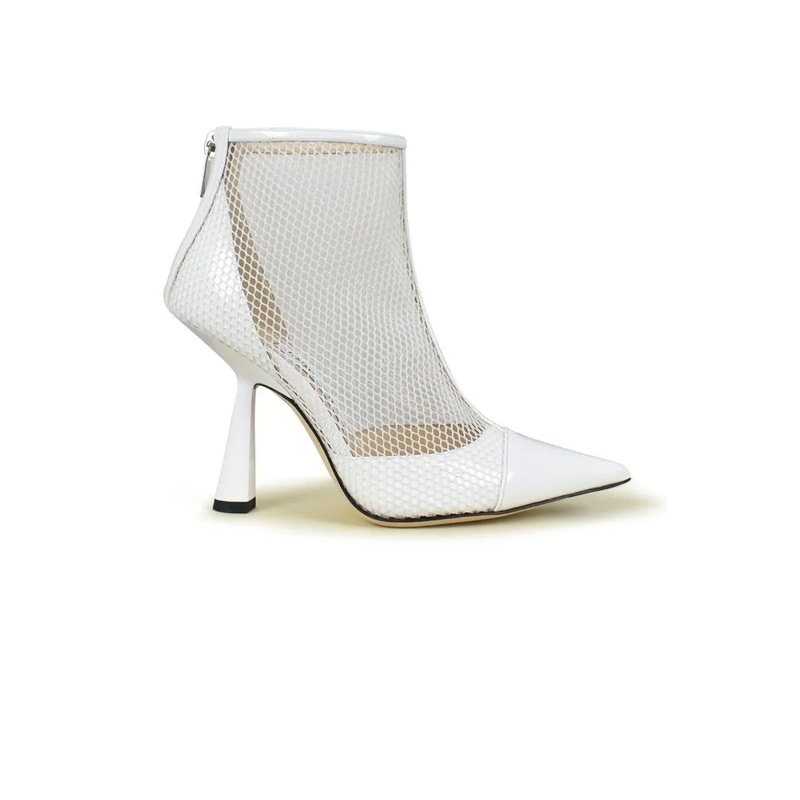 Jimmy Choo Laarzen Kix 100 Boots White