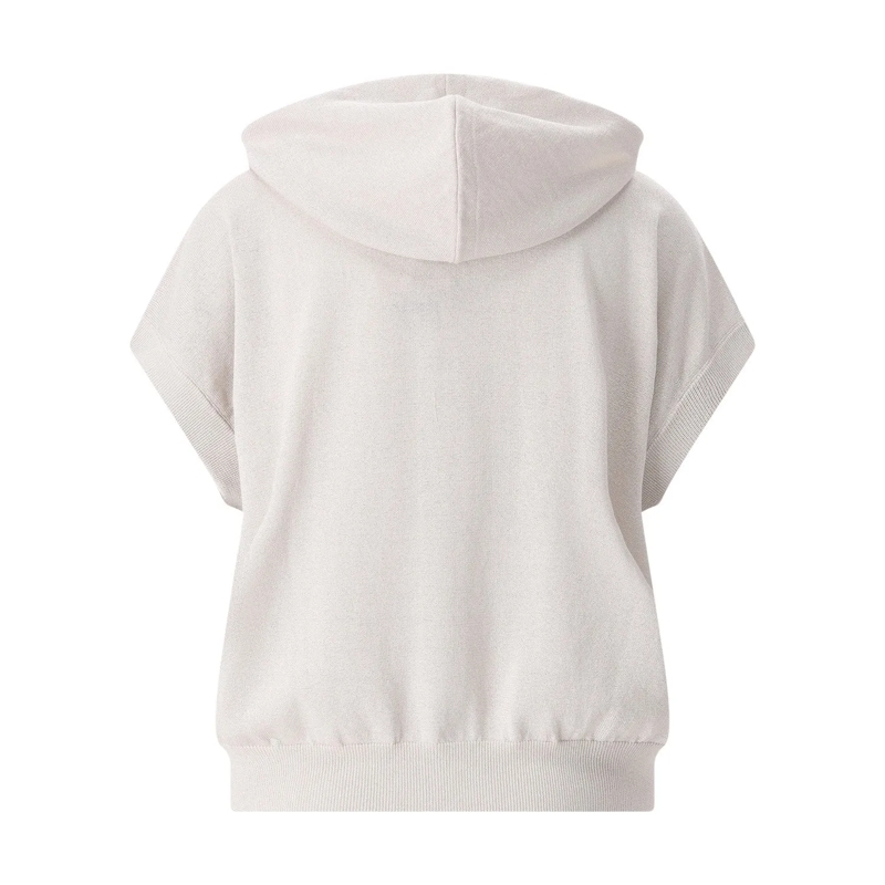 Peserico Donsjas Kurzarm-Strickjacke beige(Image 3)