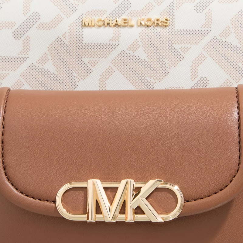 MICHAEL Michael Kors Crossbody Bag Parker Large Mf Crossbody Vanilla Luggage(Image 4)