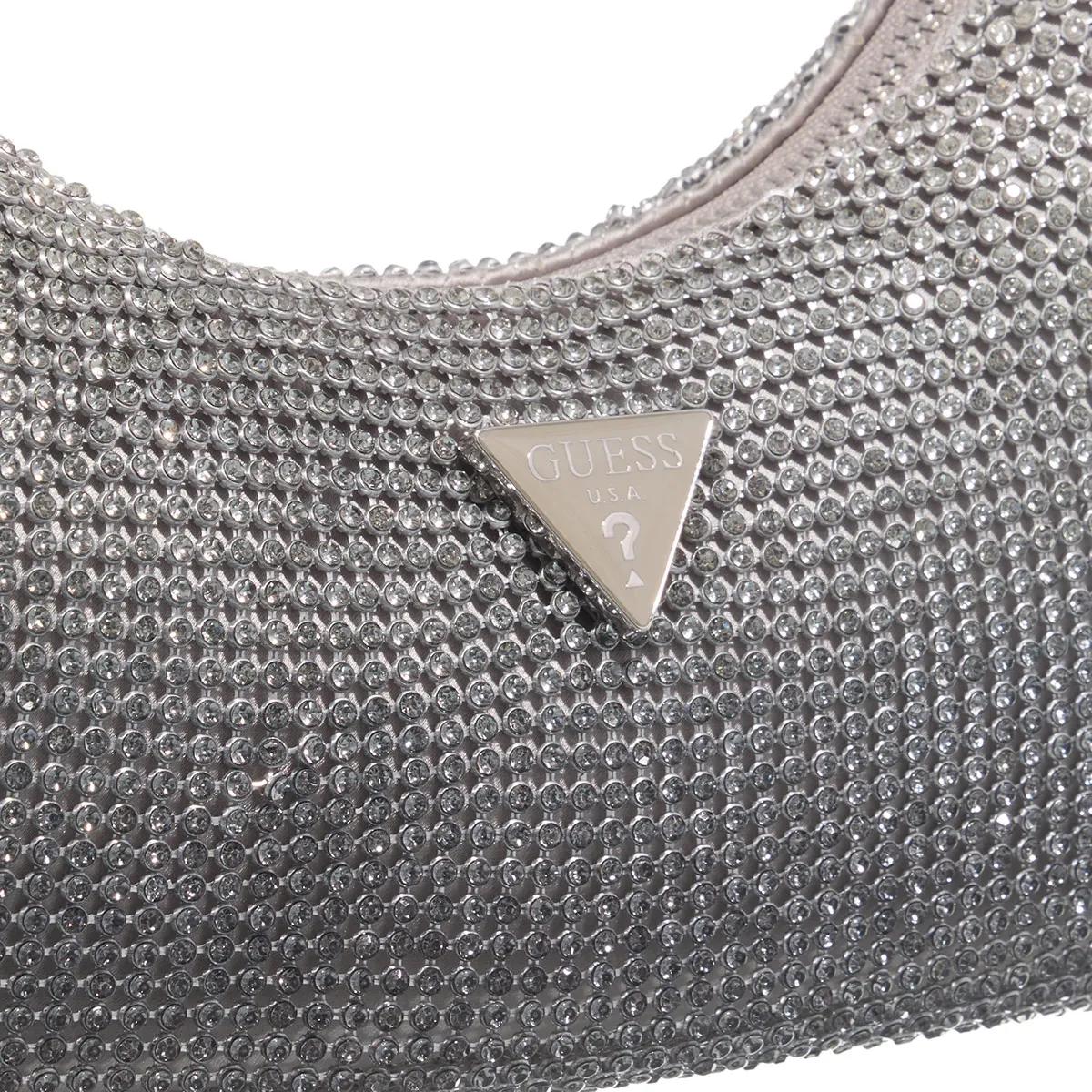 Guess Hobo bags Zalina Mini Top Zip Shldr Bag in grijs