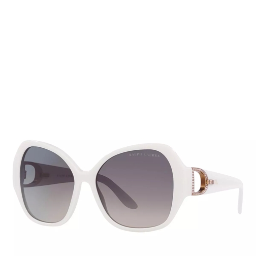 Ralph Lauren Sunglasses 0RL8202B Shiny Off White Zonnebril