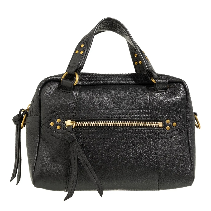 Jerome Dreyfuss Crossbody Bag Lucky Bowling Mini Buffalo Noir
