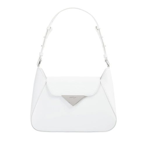 Marc Cain sneaker basse Schultertasche white