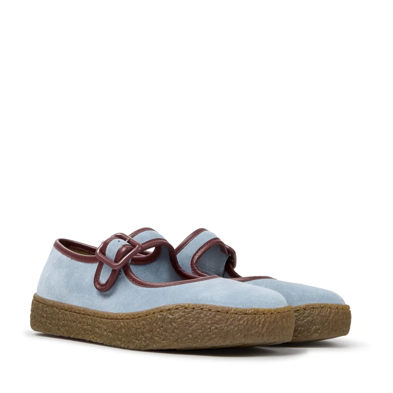 Camper Ballerinas Der Peu Terreno ist ein lässiger Schuh mit Rundumn softblau(Image 2)