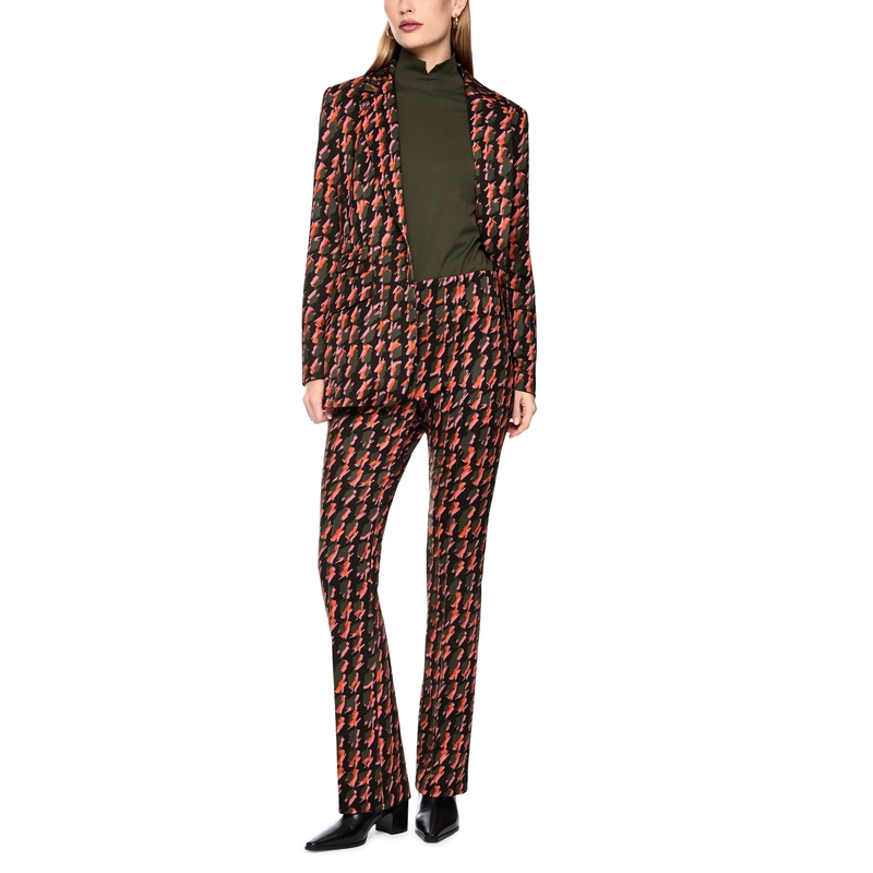 Marc Cain Stoffhose Hose FREDERICA tigerlily(Image 2)