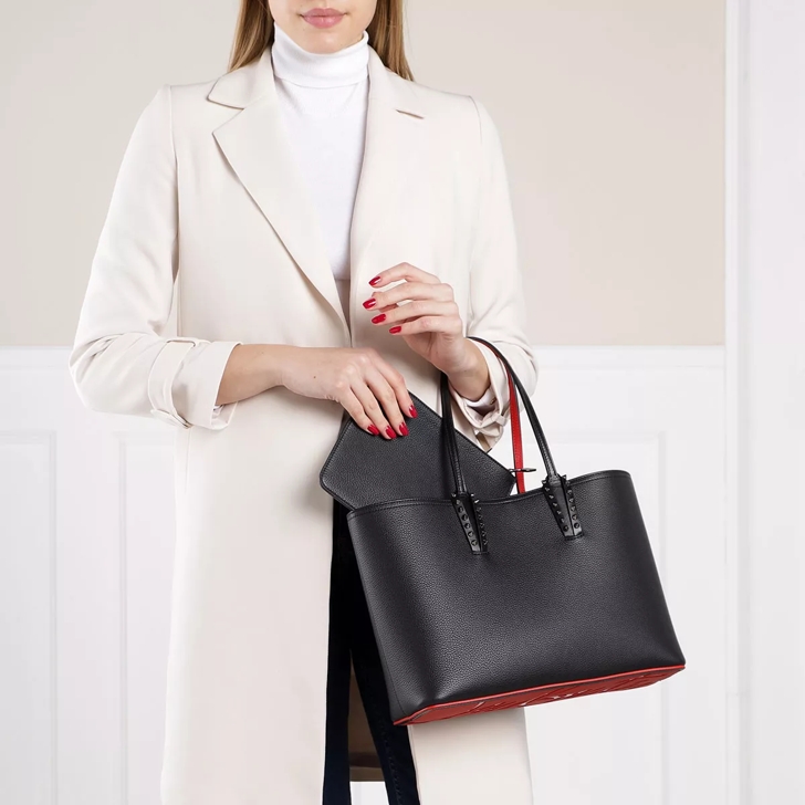 Christian Louboutin Black Small Cabata Tote