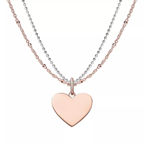 Thomas Sabo Love Bridge Necklace Rosegold Mittellange Halskette