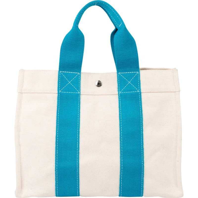 Hermès Tote Hermes Classic Cotton Bora PM Handbag weiß