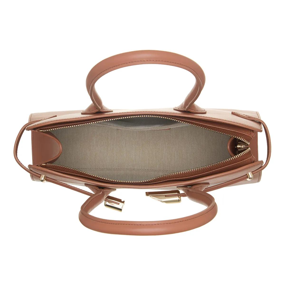 Furla Satchels Goccia M Dome in bruin