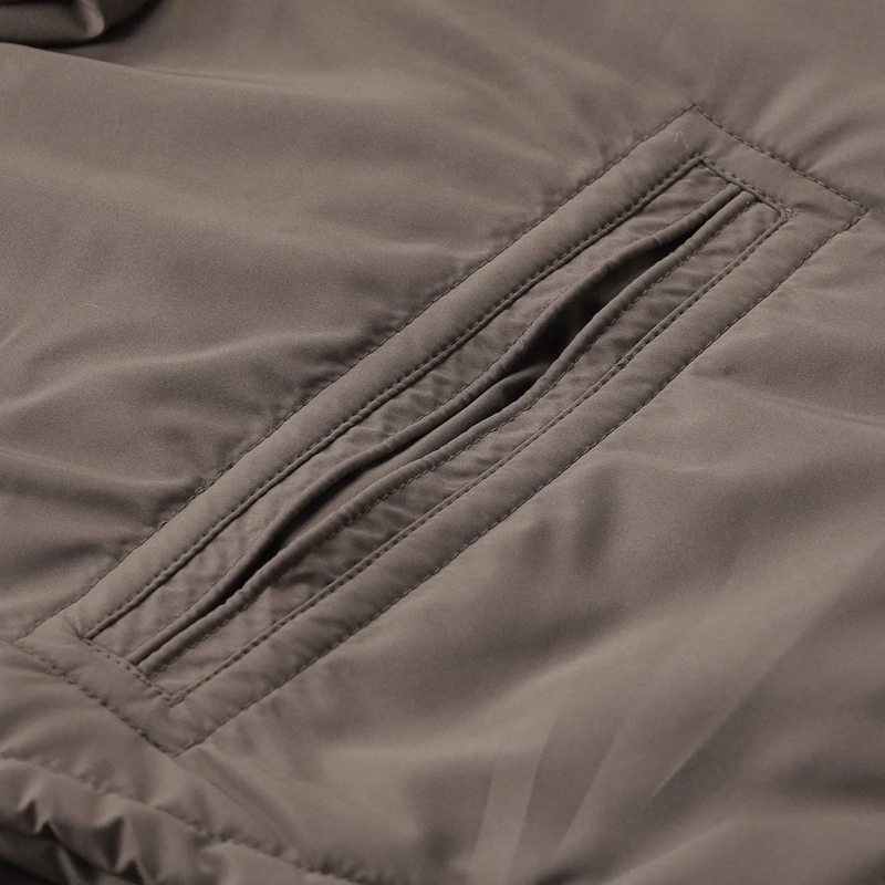 Lis Lareida Veste de transition Jacke mit Stehkragen braun(Image 5)