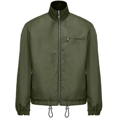 Alexander McQueen Graffiti Reversible Jacket Khaki/Black Green 