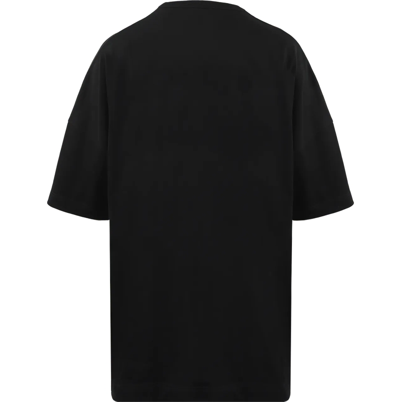 Alexander McQueen T-Shirt Heren Glow Logo T-shirt Zwart schwarz (Image 2)