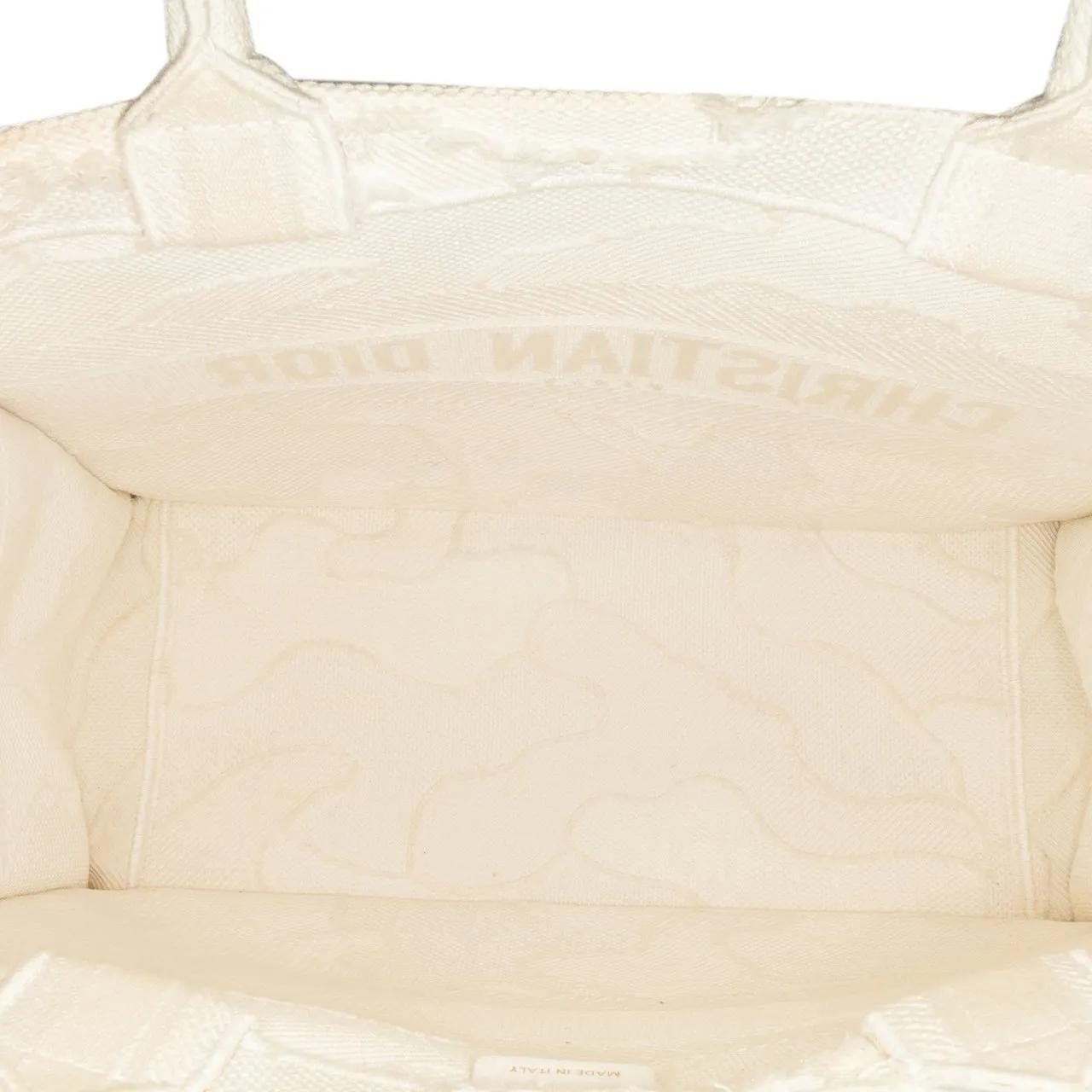 Thumbnail - Christian Dior Shopper - Medium Camouflage Book Tote - Gr. unisize - in Weiß - für Damen