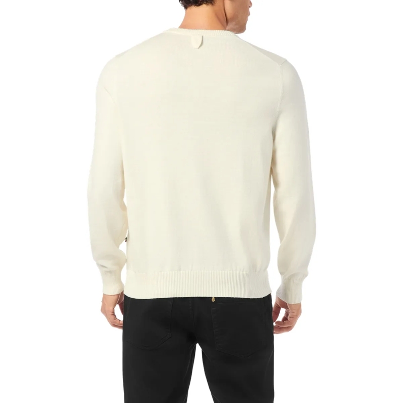 BILLIONAIRE  Pullover Rundhalsausschnitt Ls Love weiss(Image 2)