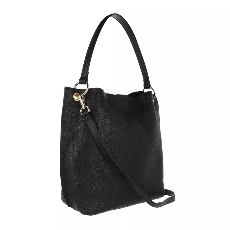 Ted Baker Hobo Bag Cafrin Zip Detail Hobo Bag Black(Image 3)