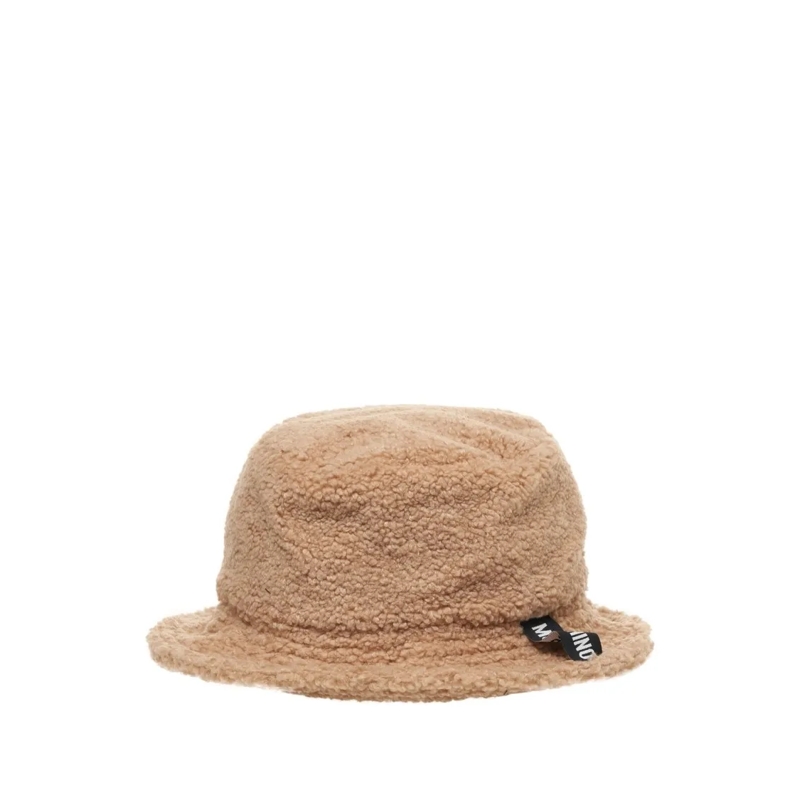 Moschino Hut Faux Fur Bucket Hat Neutrals