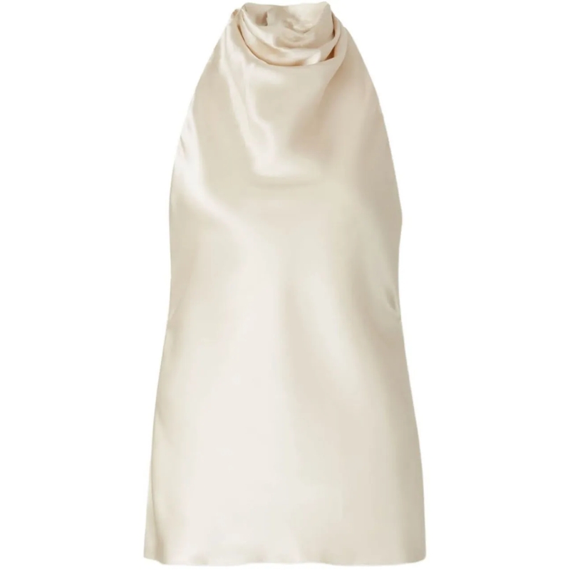 Balmain T-shirt Top Beige beige