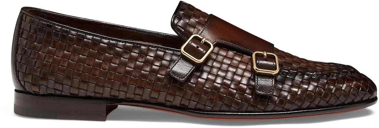 Men's leather loafer - Gr. UK_9_5 - in Weiß