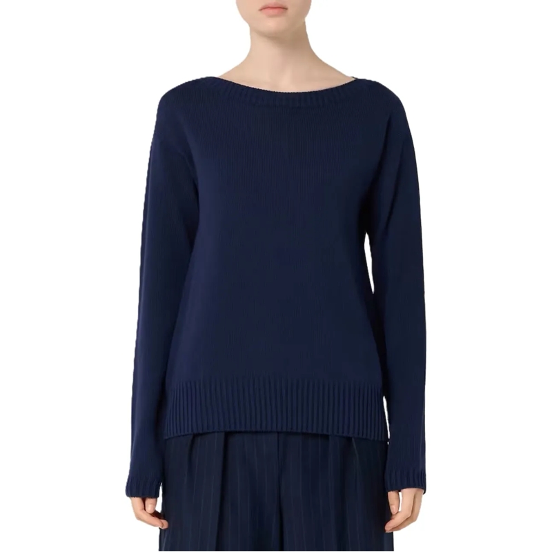 Max Mara  Sweaters Blu Marino blau