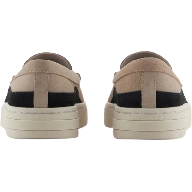 Armani Exchange Chaussons Sandals Dove Grey grau