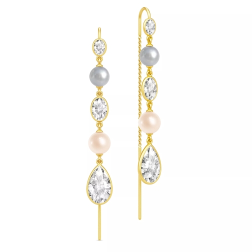 Julie Sandlau Cinderella Chandeliers Earrings Gold Örhänge