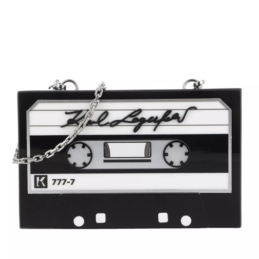 Karl Lagerfeld Tape Minaudiere Black Liten boxformad väska