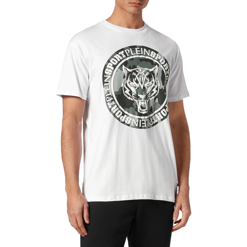Plein Sport T-Shirt T-Shirt Carbon Tiger weiss(Image 3)