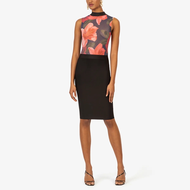 Kraimod Abendkleid Bandagekleid rot(Image 3)