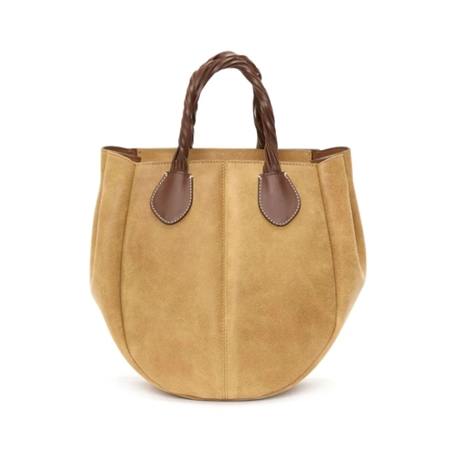 J.W.Anderson Fourre-tout Small Punch Tote Bag Brown