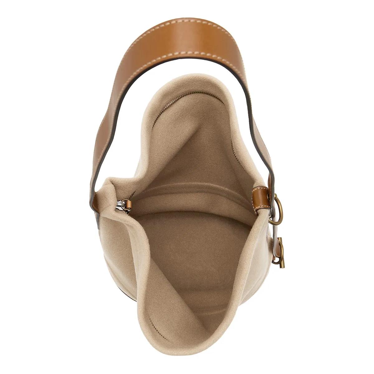 Thumbnail - Polo Ralph Lauren Beuteltaschen - Bucket Bag Medium - Gr. unisize - in Braun - für Damen