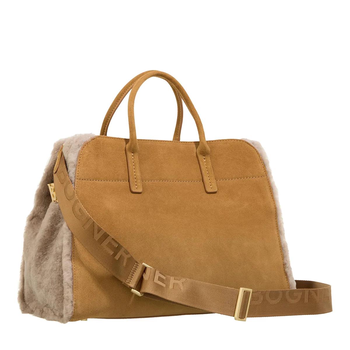 Bogner Satchels Banff Frisé Tonina Handbag Lho in bruin