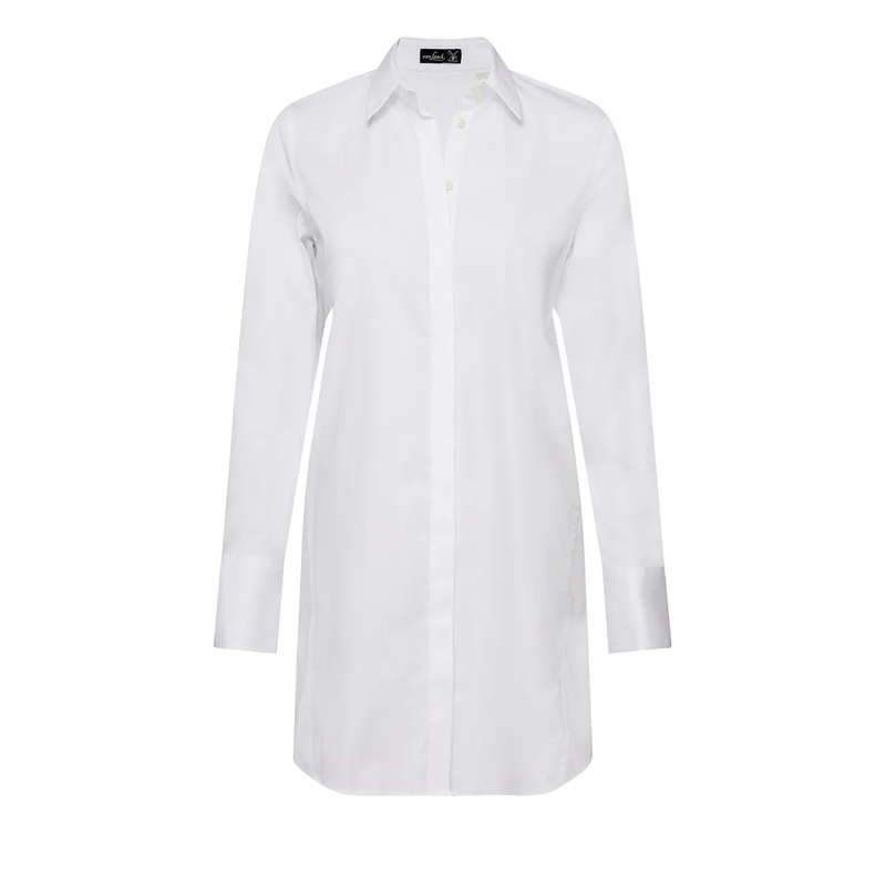 VAN LAACK Bluse Bluse Modern Fit Uni weiss
