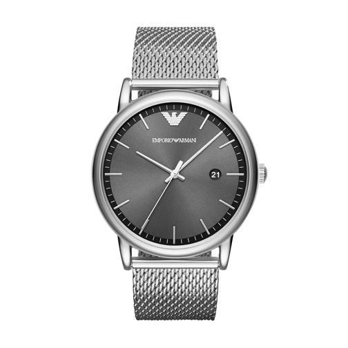 Emporio Armani AR11069 Metal Watch Silver Multifunction Watch