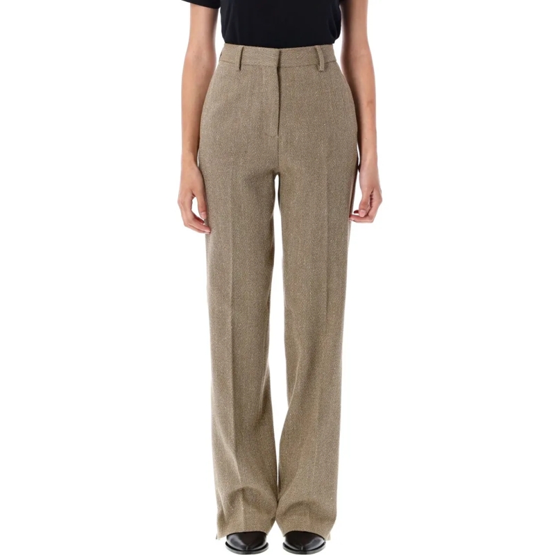 Golden Goose  Maeva Relaxed Fit Pant Neutrals