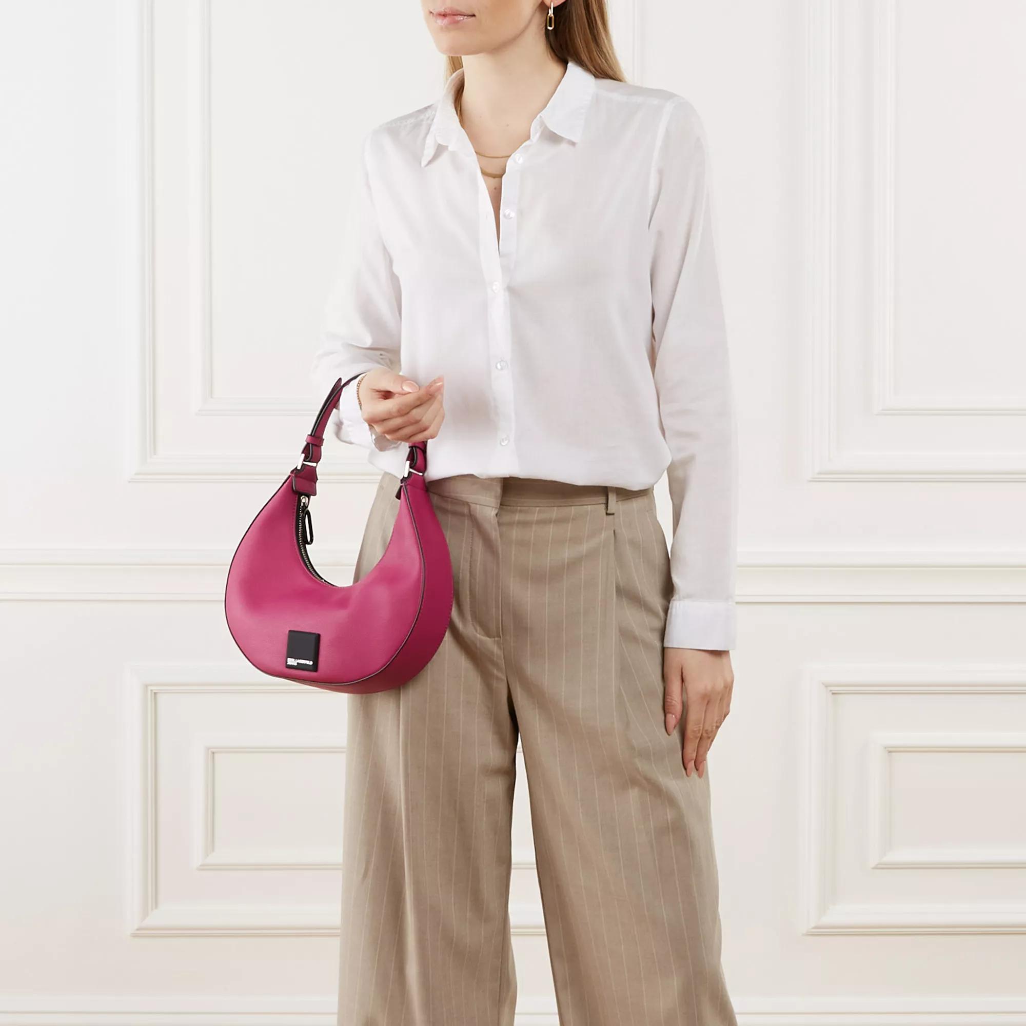 KARL LAGERFELD K/ID MD HALF MOON BAG ハンドバッグ KARL LAGERFELD K/ID MD HALF MOON BAG ハンドバッグ