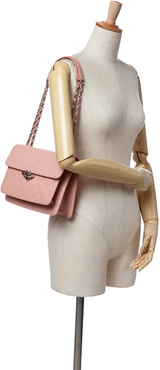 Thumbnail - Chanel Hobo Bags - Large Quilted Goatskin CC Box Flap - Gr. unisize - in Gold - für Damen