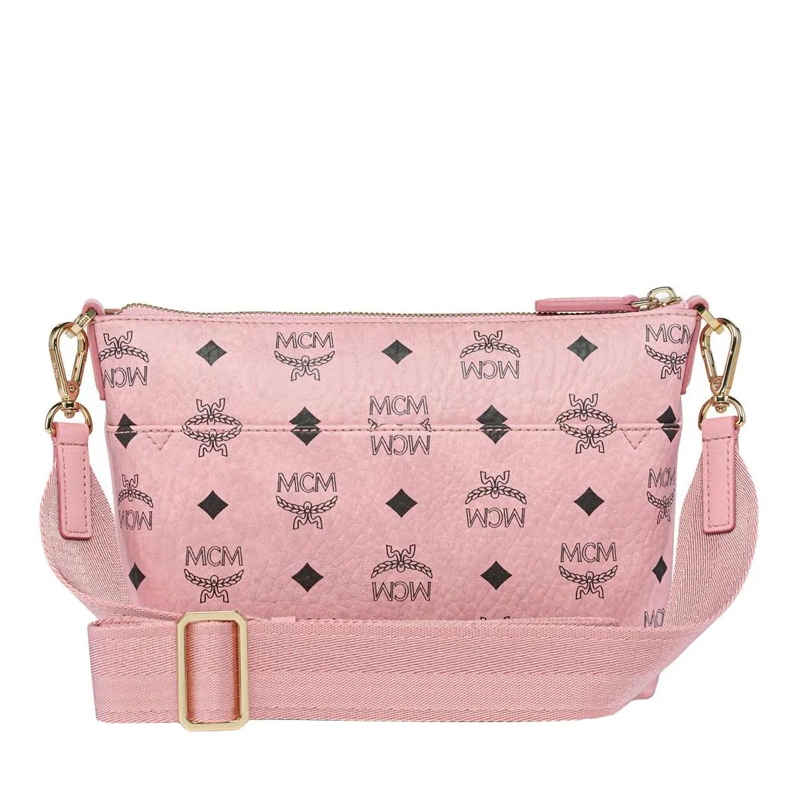 MCM Crossbody Bag Aren Vi Crossbody Sml Pz Soft Pink(Image 8)