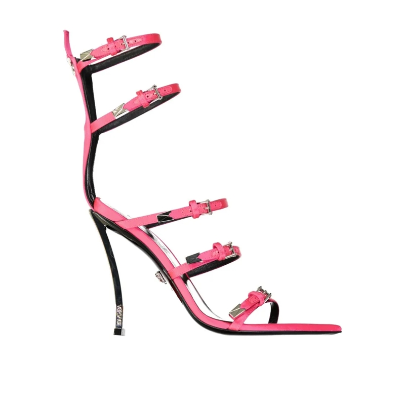 Versace Sandalen Pin-Point Sandals Pink