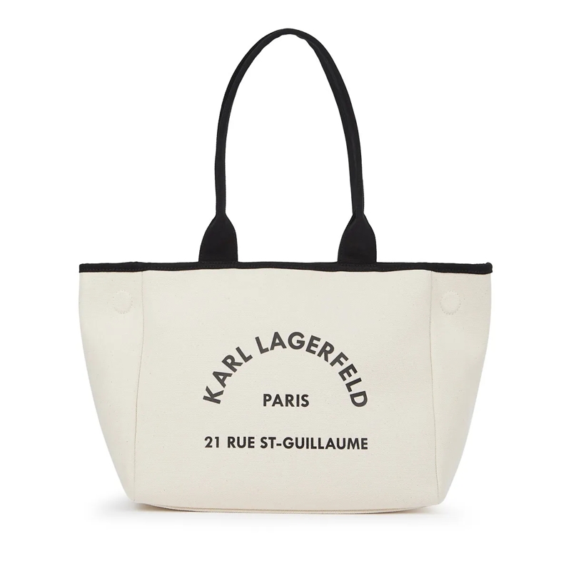 Karl Lagerfeld Shopper Rue St-Guillaume Wandelbare Tote Bag Shopper beige