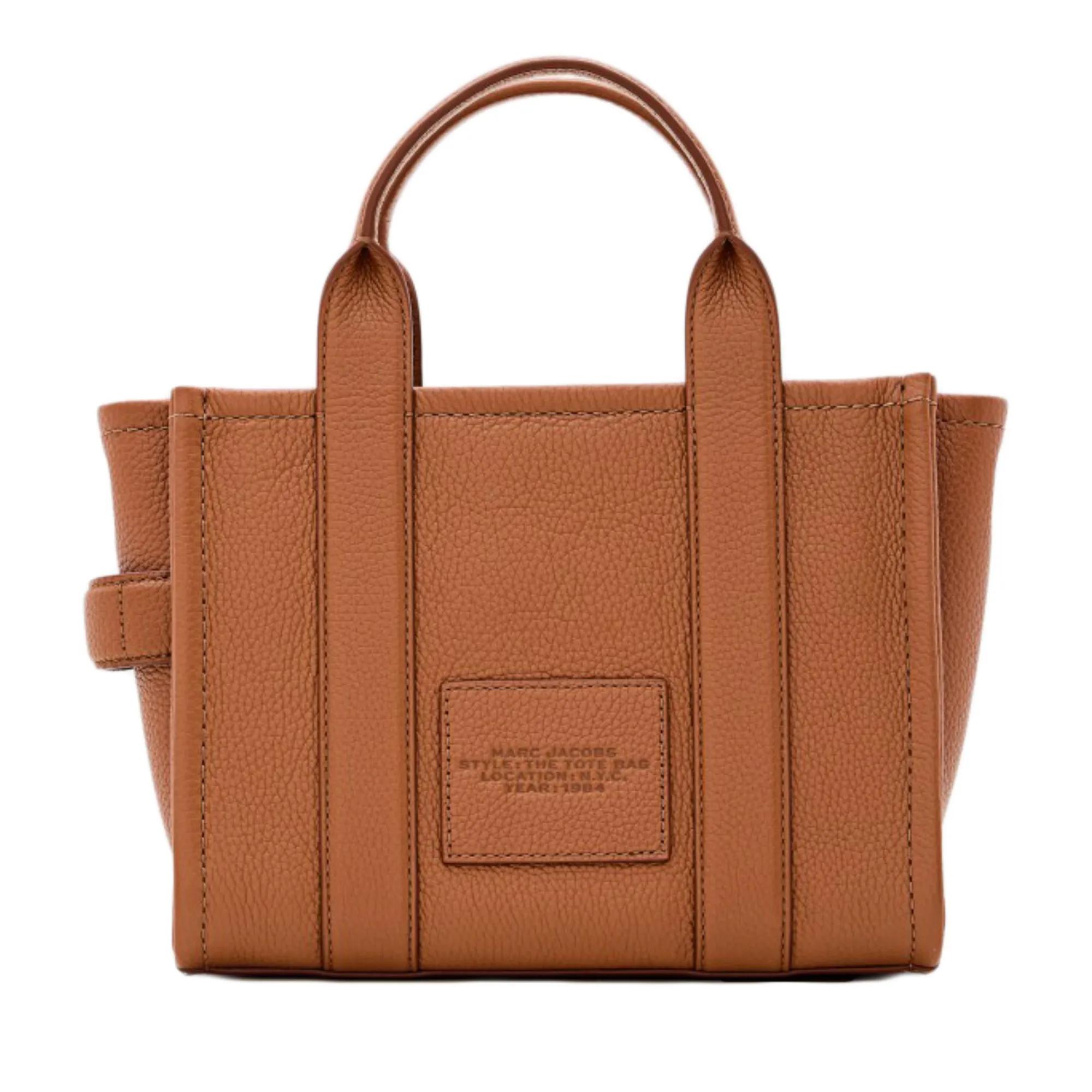 Marc Jacobs Shoppers & Totes The Small Tote Leather Bag in bruin