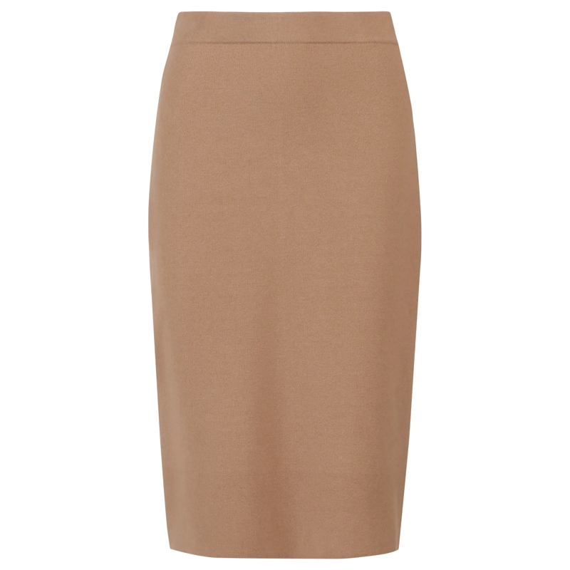 Apart Midirock Strickrock braun