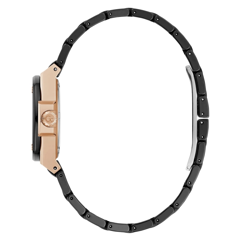 GC Quarzuhr Quarz Analog Uhr Gc Coussin Shape Mini schwarz(Image 2)