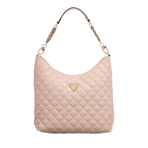 Guess Giully Hobo Light Beige Hobo Bag