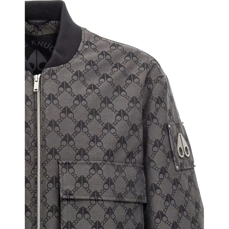 Moose Knuckles Bomberjacke Heren Jas schwarz (Image 6)