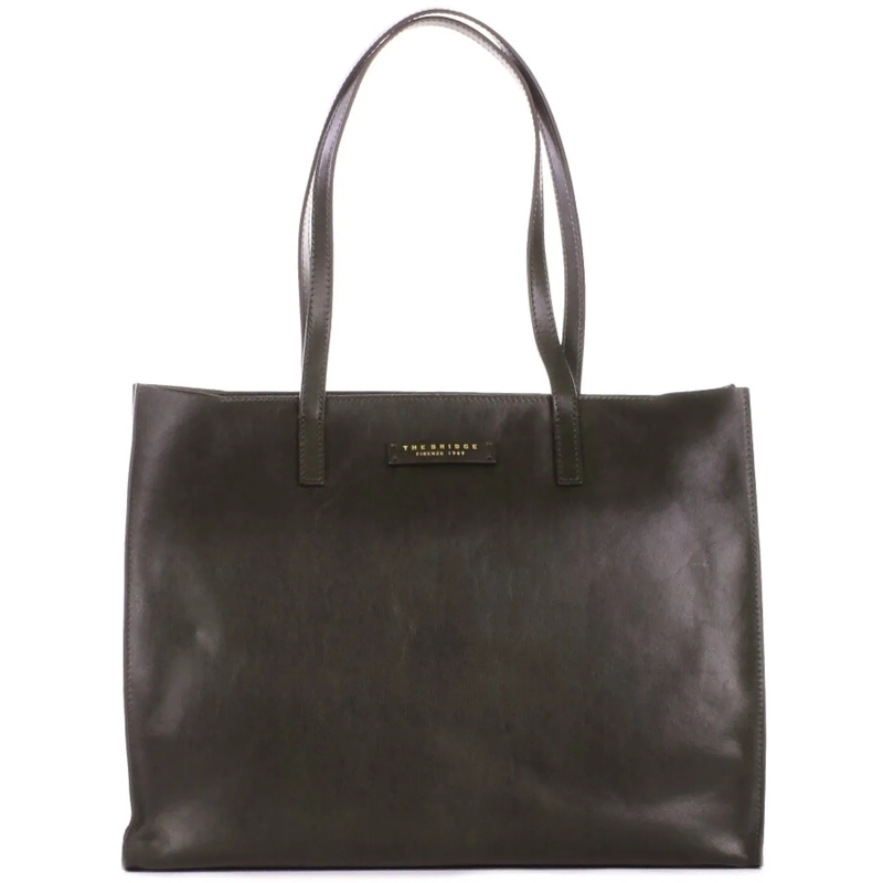 The Bridge Tote Bags Green grün