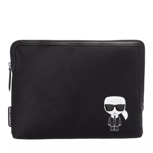 Karl Lagerfeld K/Ikonik Nylon Laptop Pouch Black Laptoptasche