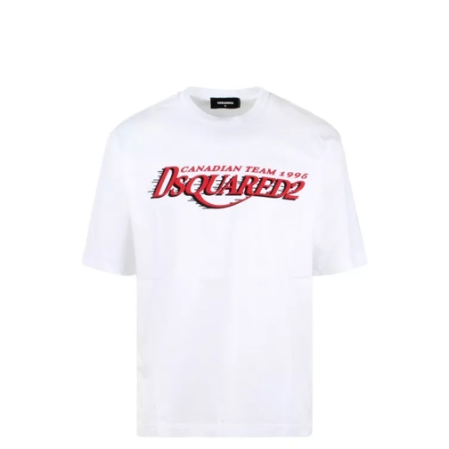 Dsquared2 Canadian Team Cool Fit T-Shirt White 