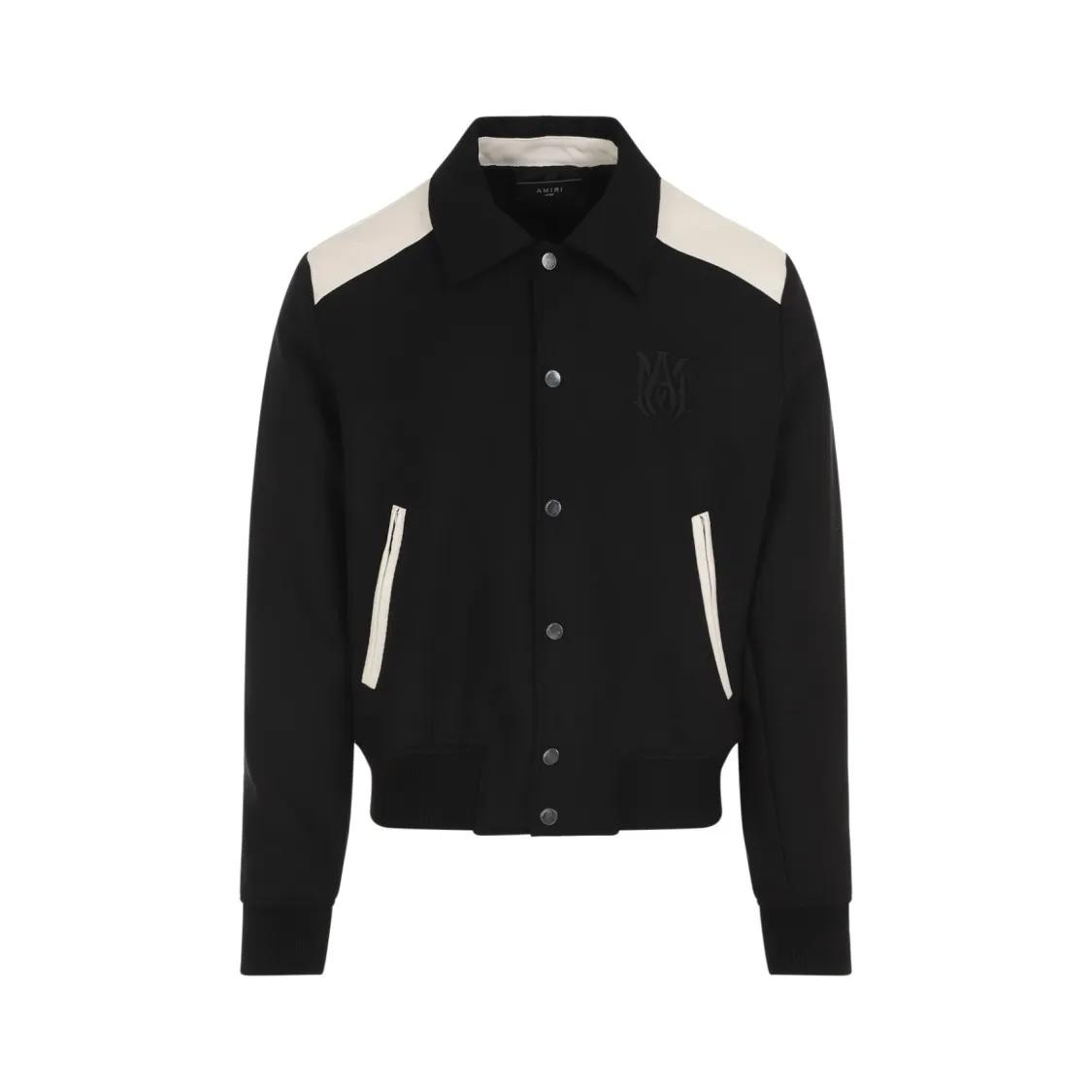 Amiri - Black Wool Ma Western Jacket - Größe XL - schwarz